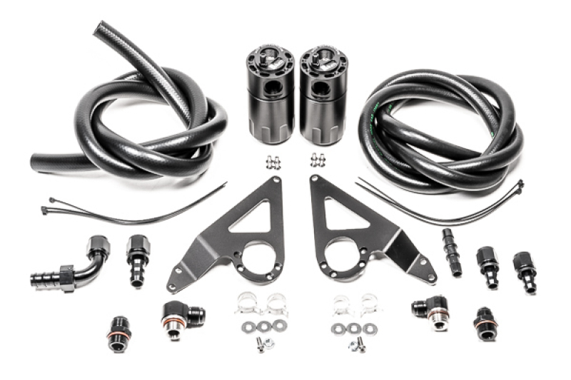 Toyota GR86 Oil Catch Can Kit - Radium Engineering - Dual Catch Can Kit, Fluid Lock - `22-`27